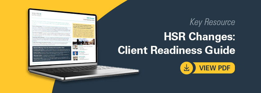 Key Resource HSR Changes Client Readiness Guide