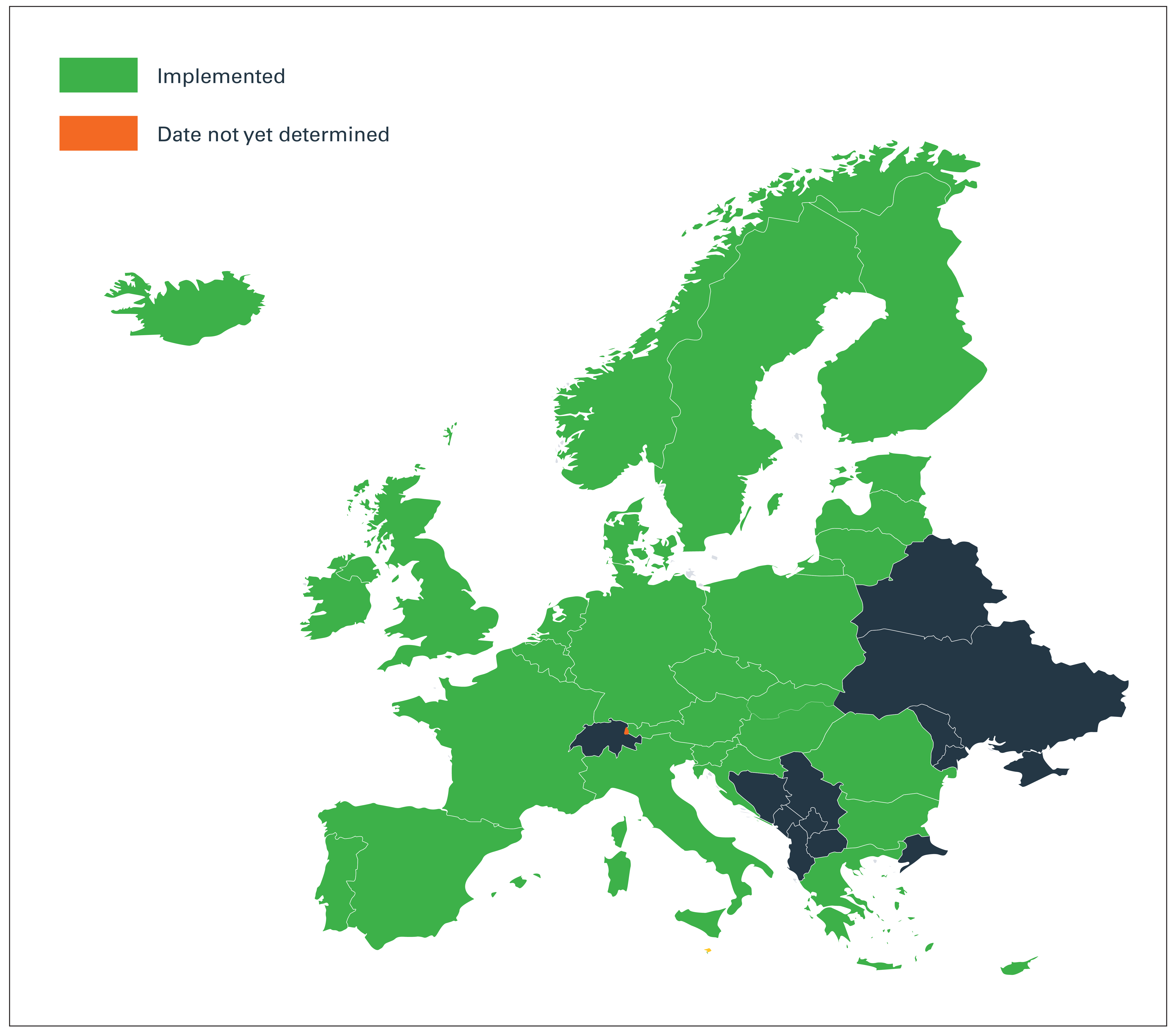 European Electronic Communications Code Transposition Status