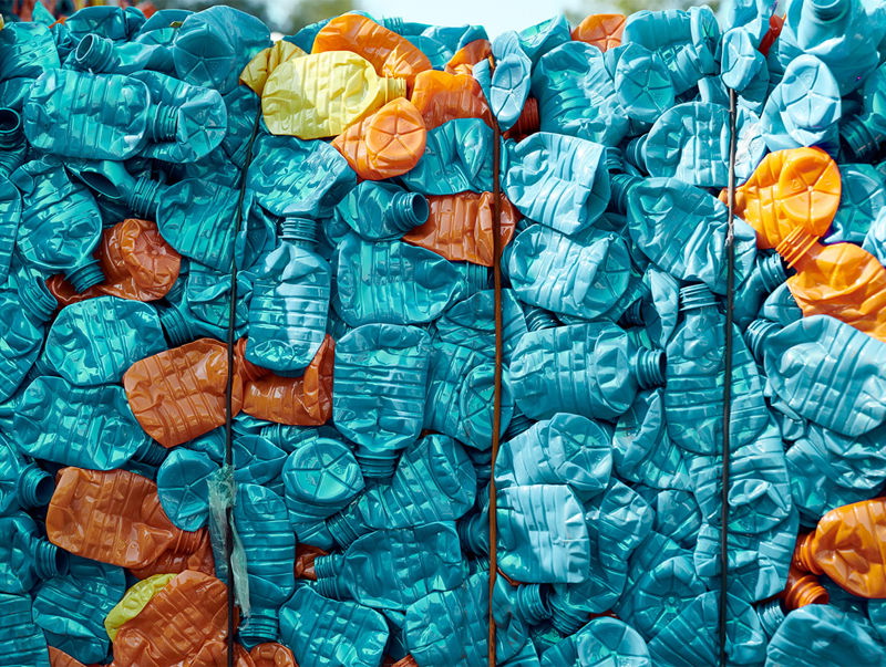 Plastic Bottles Packaging Waste Recycling