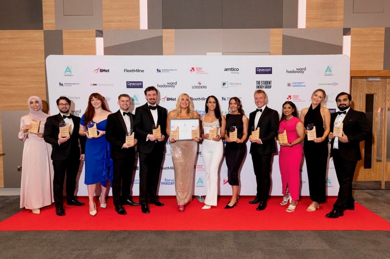 Zoya's group photo at awards evening