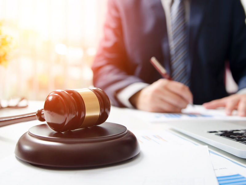 Wooden gavel