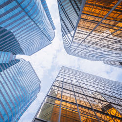 office building windows