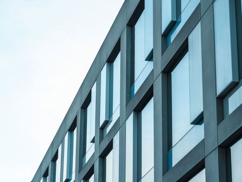 Abstract office building