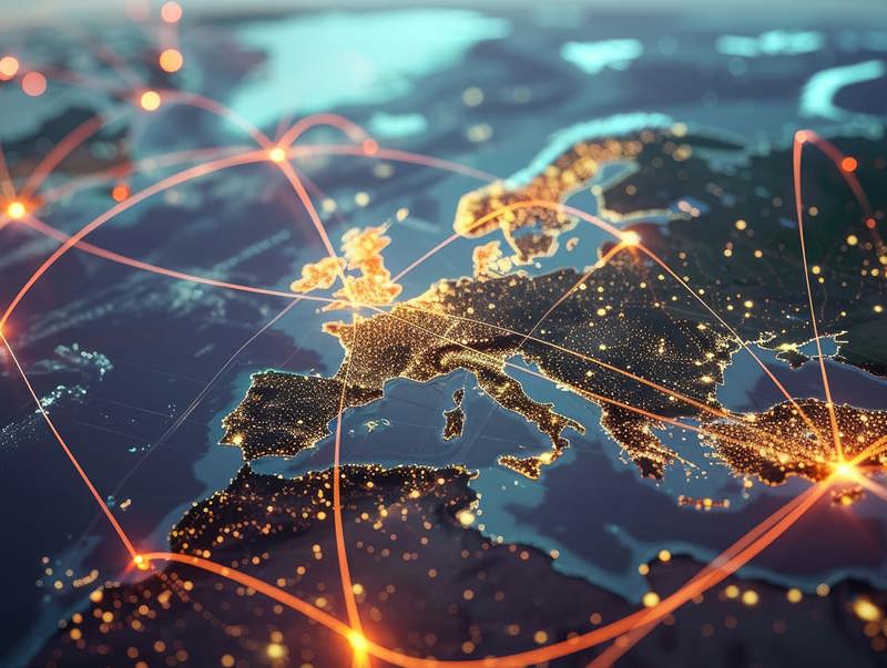 Europe Supply Chain Map