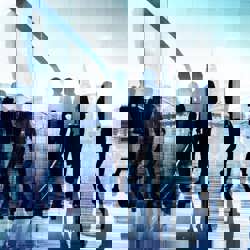 Business People Commuting