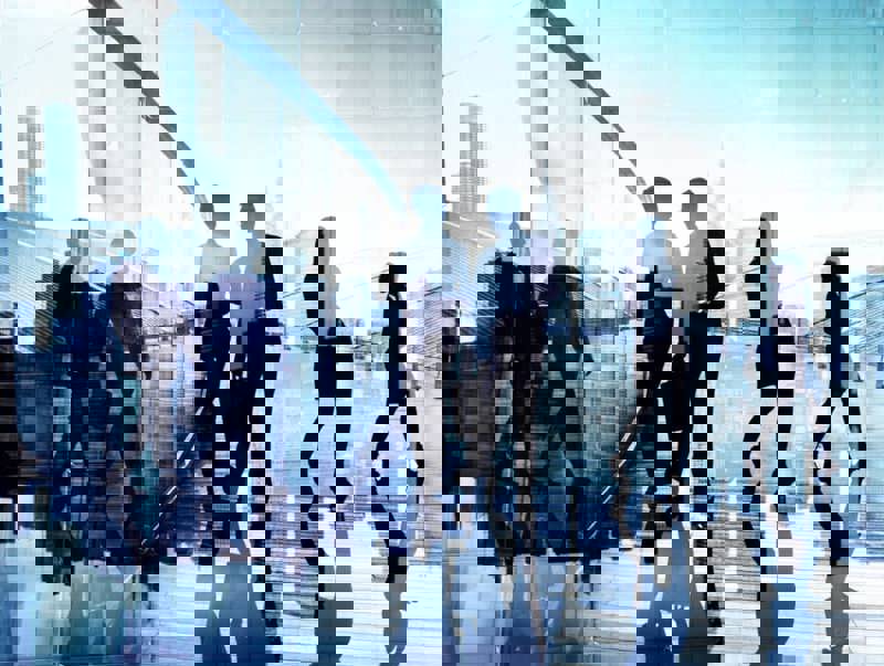 Business People Commuting